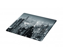 Aerial Night Landscape Cutting Board