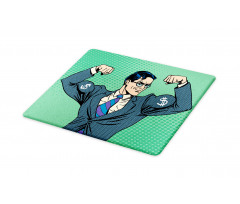 Pop Art Retro Man Cutting Board