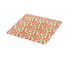 Watercolored Fruits Cutting Board