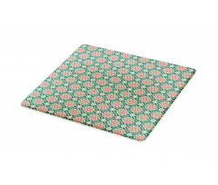 Mosaic Florets Chevron Cutting Board