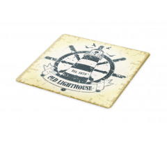 Ship Helm Wheel Retro Cutting Board