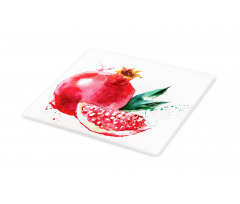 Hand Drawn Watercolor Cutting Board