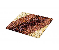 Coffee Beans Stripes Cutting Board