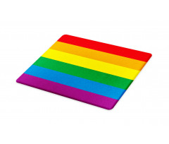 Gay Parade Flag Freedom Cutting Board