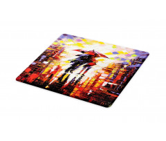 Romantic Painting Couple Cutting Board