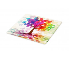 Colorful Spring Tree Cutting Board