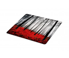 Mystical Foggy Woodland Cutting Board