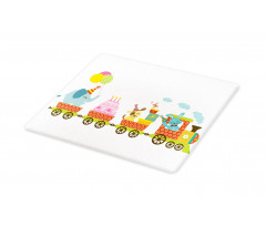 Birthday Cake Animal Cutting Board