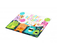 Monster Birthday Cutting Board