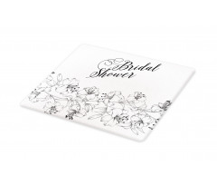 Bride Party Flowers Cutting Board