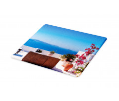 Santorini Aegean Sea Cutting Board