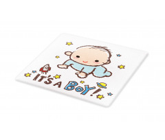 Baby Boy Gender Cutting Board