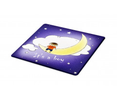 Boy Baby Sky Greeting Cutting Board