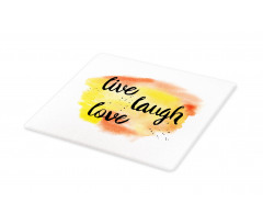 Soft Watercolor Cutting Board