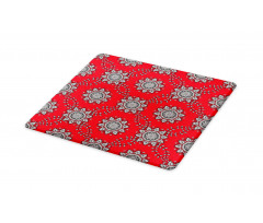 Swirls Floral Mesh Cutting Board