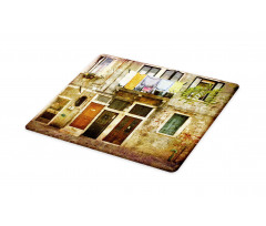 Grunge Building Facade Cutting Board