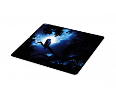 Quite Woodland Full Moon Cutting Board