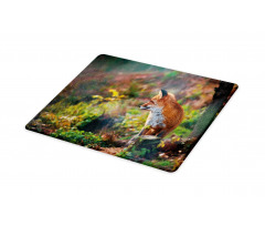 Young Wild Fox in Woodland Cutting Board