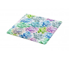 Flowers in Watercolor Cutting Board