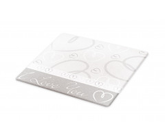 Doodle Hearts Love Cutting Board