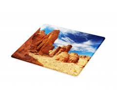 Bizarre Sandstone Cliffs Cutting Board