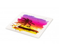 Tropical Beach Sunset Cutting Board