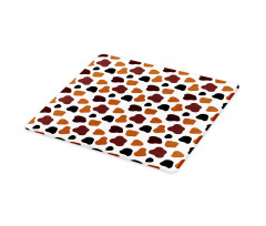 Abstract Cow Hide Cutting Board