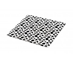Black and White Dots Cutting Board