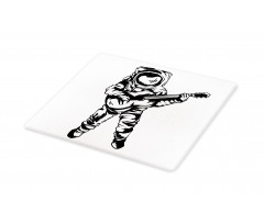 Jamming Space Man Cutting Board