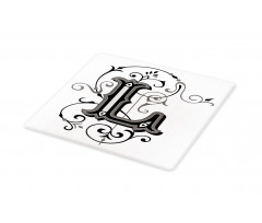 Ornate Capital L Art Cutting Board