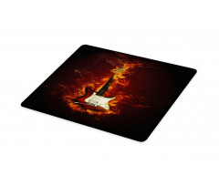 Instrument in Flames Cutting Board