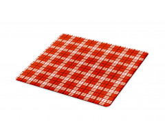 Vintage Tartan Motif Cutting Board