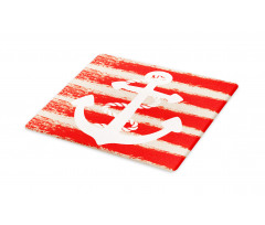 Rope Stripes Nautical Cutting Board