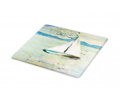 Monet Sailing Boat Cutting Board