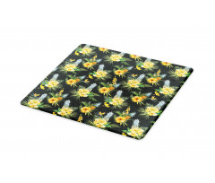 Tropic Flower Design Cutting Board