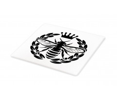 Monochrome Wreath Cutting Board