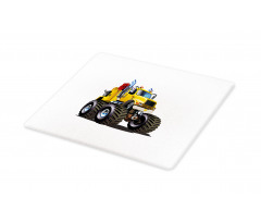 Giant Wheeled Monster Car Cutting Board