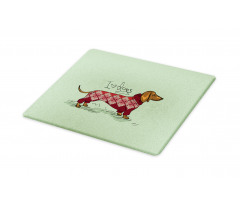 Animal in Clothes Cutting Board