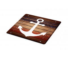 Boat Theme Anchor Motif Cutting Board