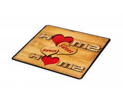 Hearts Words Cutting Board