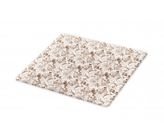 Classic Floral Motifs Cutting Board