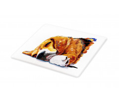 Sleeping Puppy Cutting Board