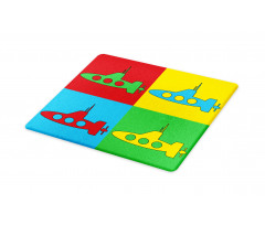 Pop Art Vessel Frames Cutting Board