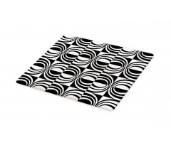 Checkered Curvy Cutting Board