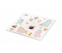 Birthday Animals Cutting Board