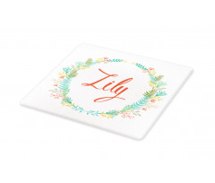 Celebratory Girl Name Classic Cutting Board