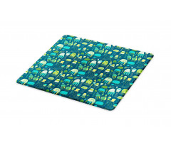 Funny Sea Creatures Cutting Board