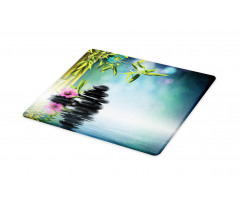 Flower Spa Stones Cutting Board