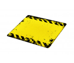 Hazard Caution Cutting Board