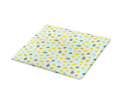 Scribbled Lemon Design Cutting Board